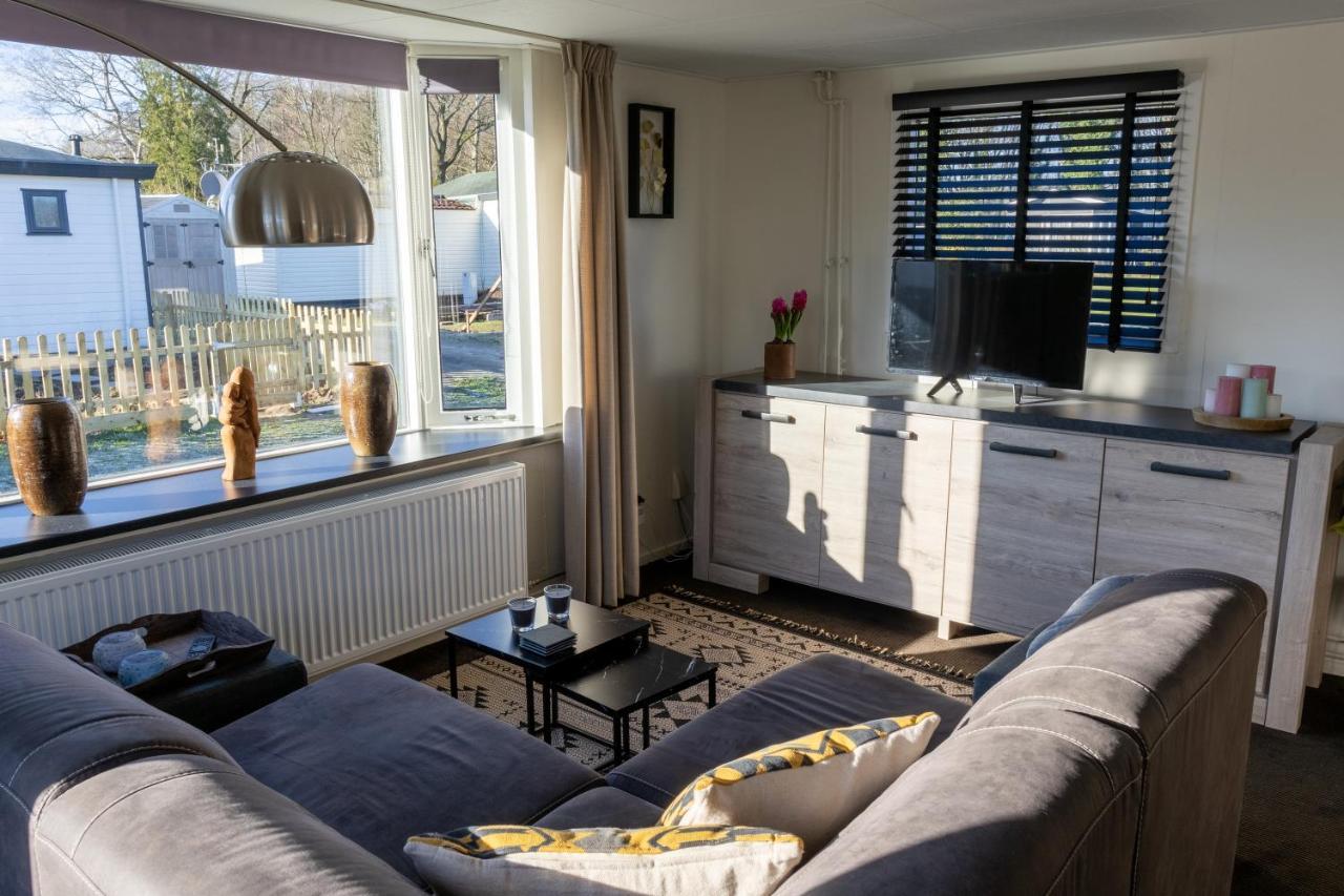 Luxe Chalet Strubben-Kniphorstbos Anloo Hotell Eksteriør bilde